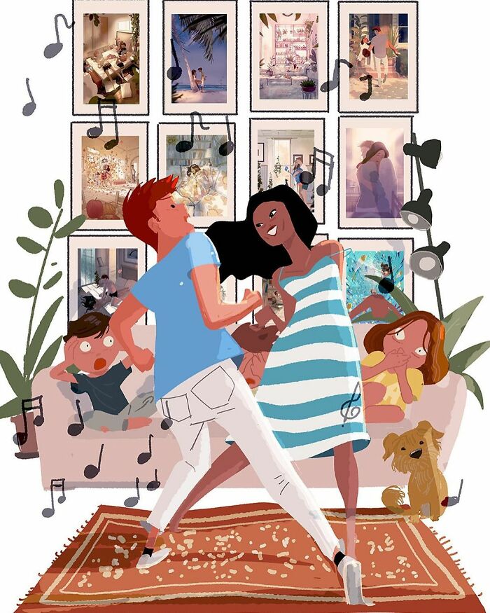 Artist Makes Adorable Illustrations That Capture The Tenderness Of Living With Those Who Do You Good (New Pics)