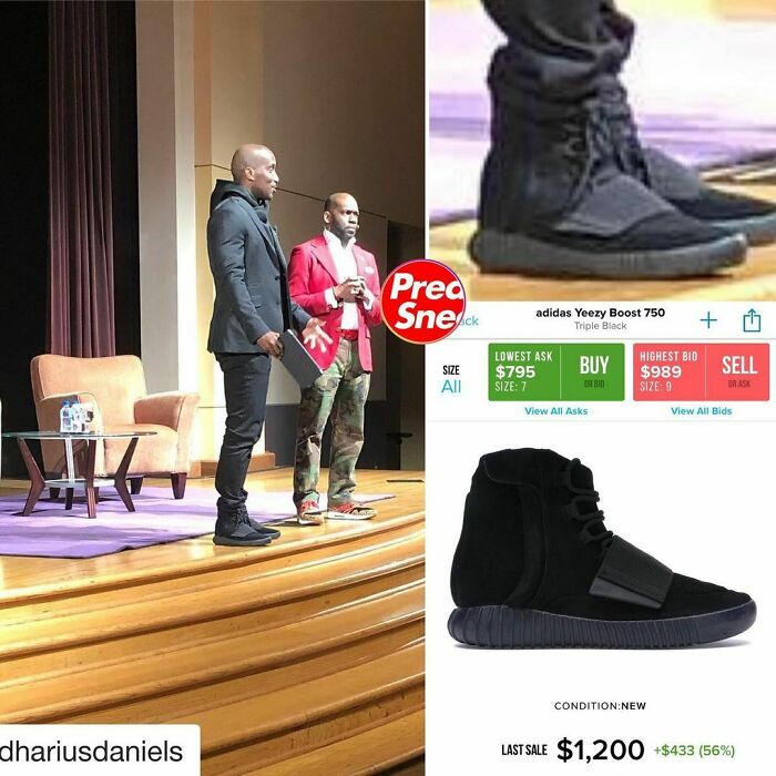 Pastor Dharius Daniels With The Classic Yevangelical Vibes. Best Yeezy Ever? Yeezy Sneakers, $1,200
