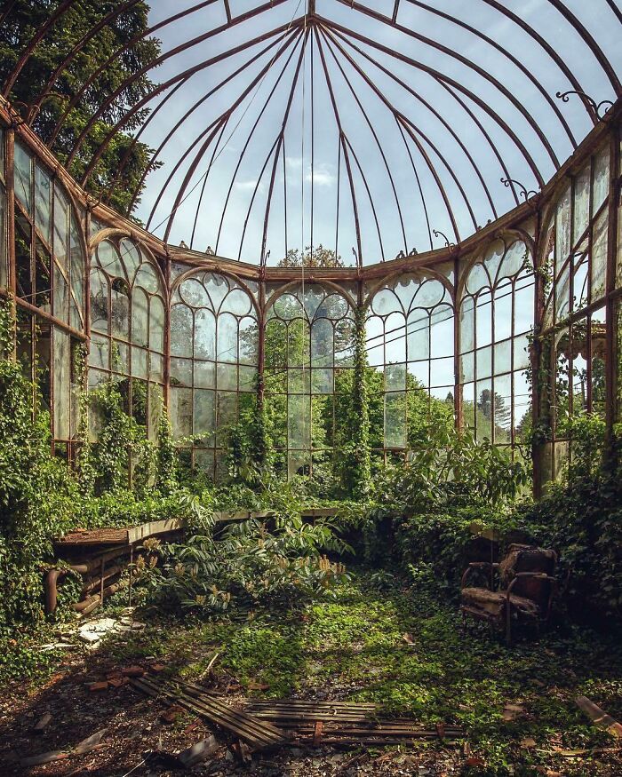 This Abandoned Greenhouse