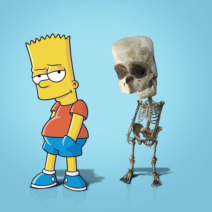 Este cómo serían los esqueletos anatómicamente «correctos» de populares de dibujos animados (11 imágenes) | Bored Panda
