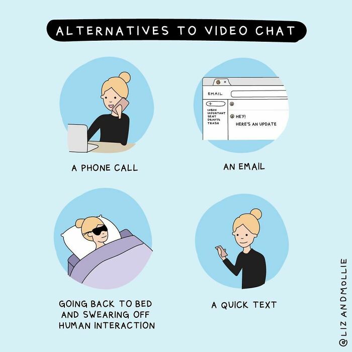 If You’ve Been Feeling Zoom Fatigue Lately, Here Are A Few Things To Try This Week Instead Of Video Calls 