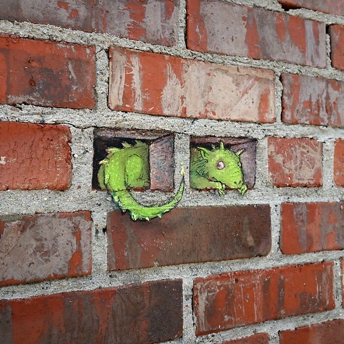 Artist Manages To Extract Life From The Streets And Walls In An Improvised And Joyful Way (New Pics)