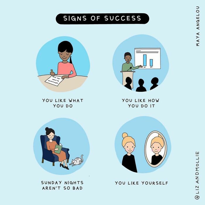 Based On One Of My Favorite Quotes: “Success Is Liking Yourself, Liking What You Do, And Liking How You Do It.” - Maya Angelou