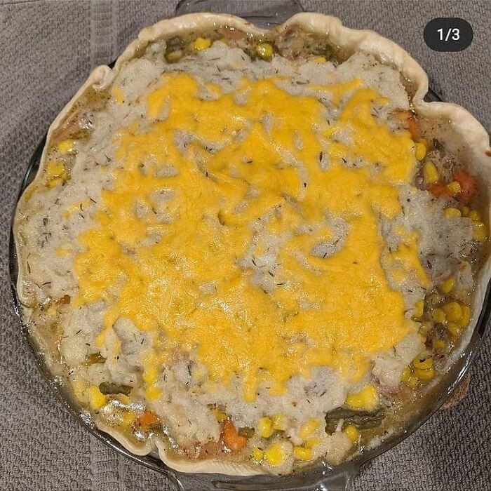 The Caption Said This Was Turkey Sheppard's Pie