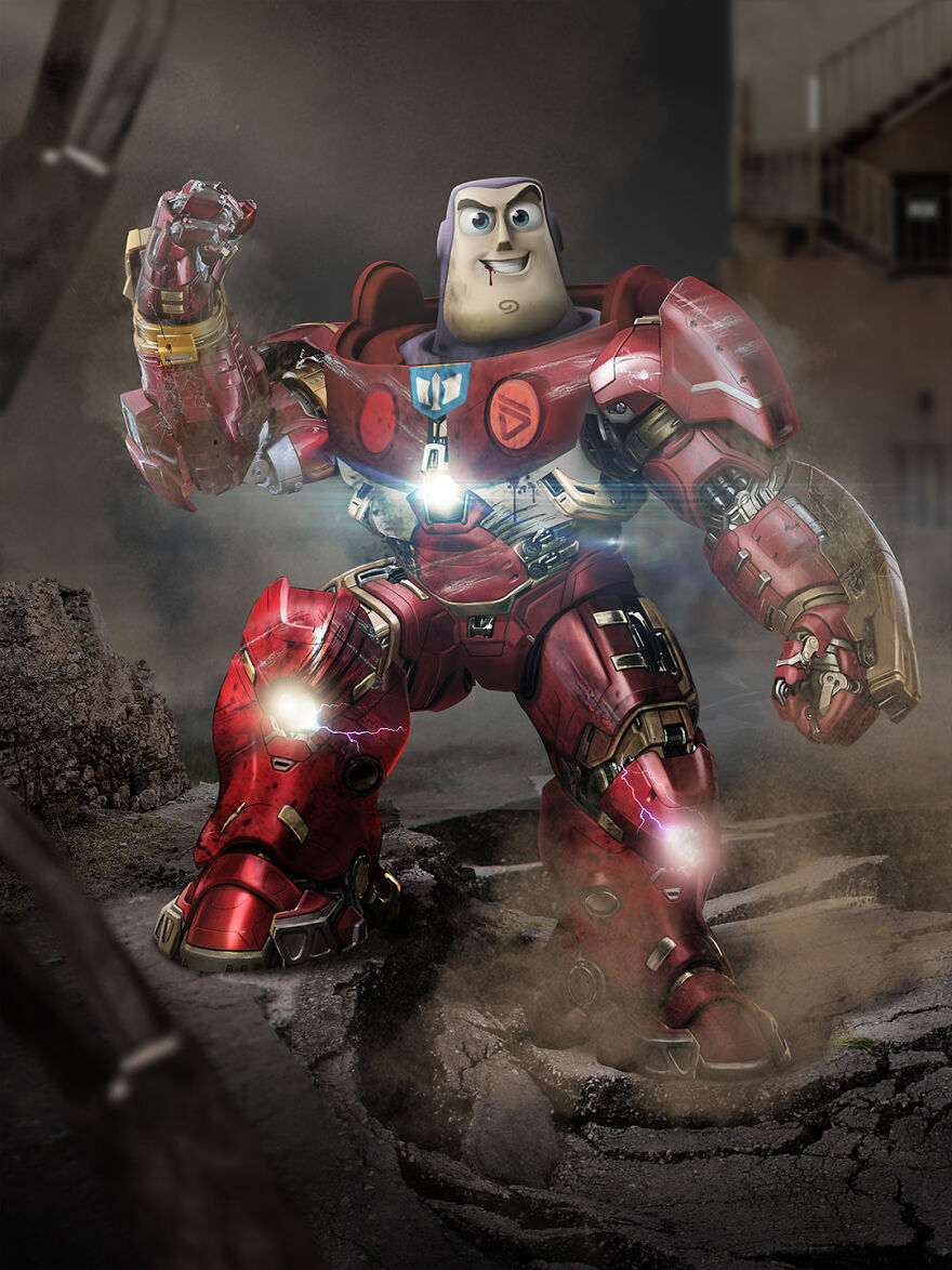 Iron Man And Buzz Lightyear