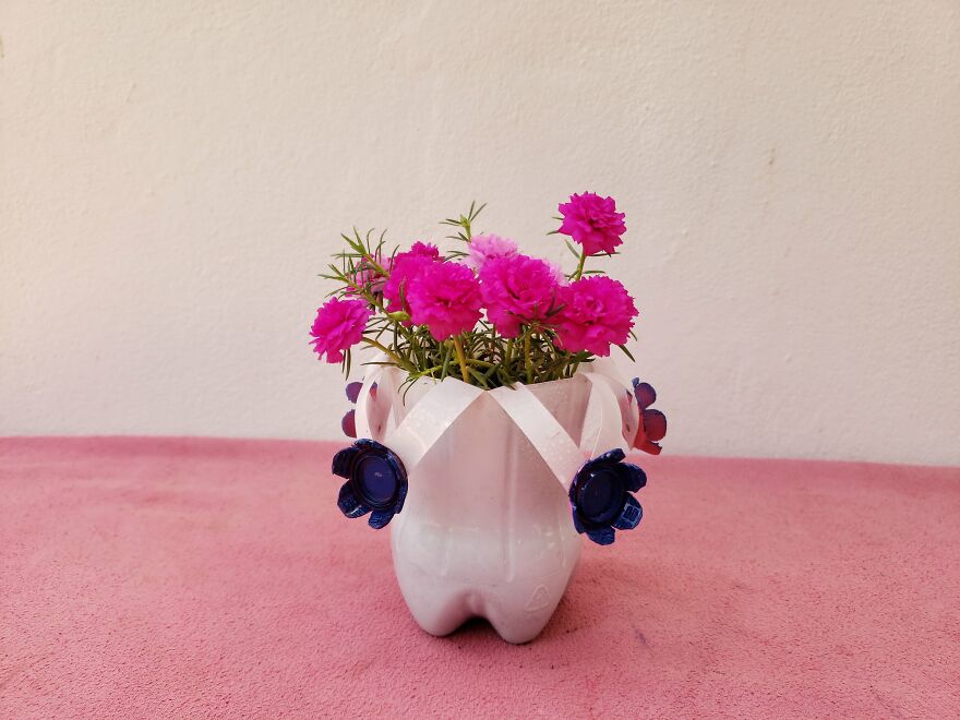 DIY Flower Pot | How To Reuse Plastic Bottles Into Flower Pot For Your Garden | Craft Yours