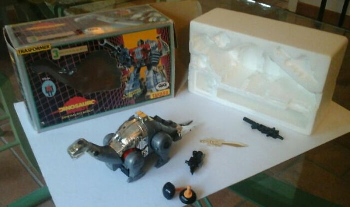 My Very First Toy: Dinobot Sludge (Transformers G1). 1986.