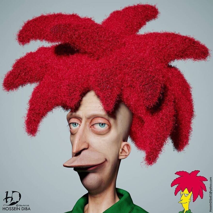 Sideshow Bob From The Simpsons