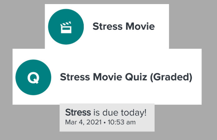 My Teacher Assigned Us A Brainpop To Learn About Stress. Basically My Life In A Nutshell.