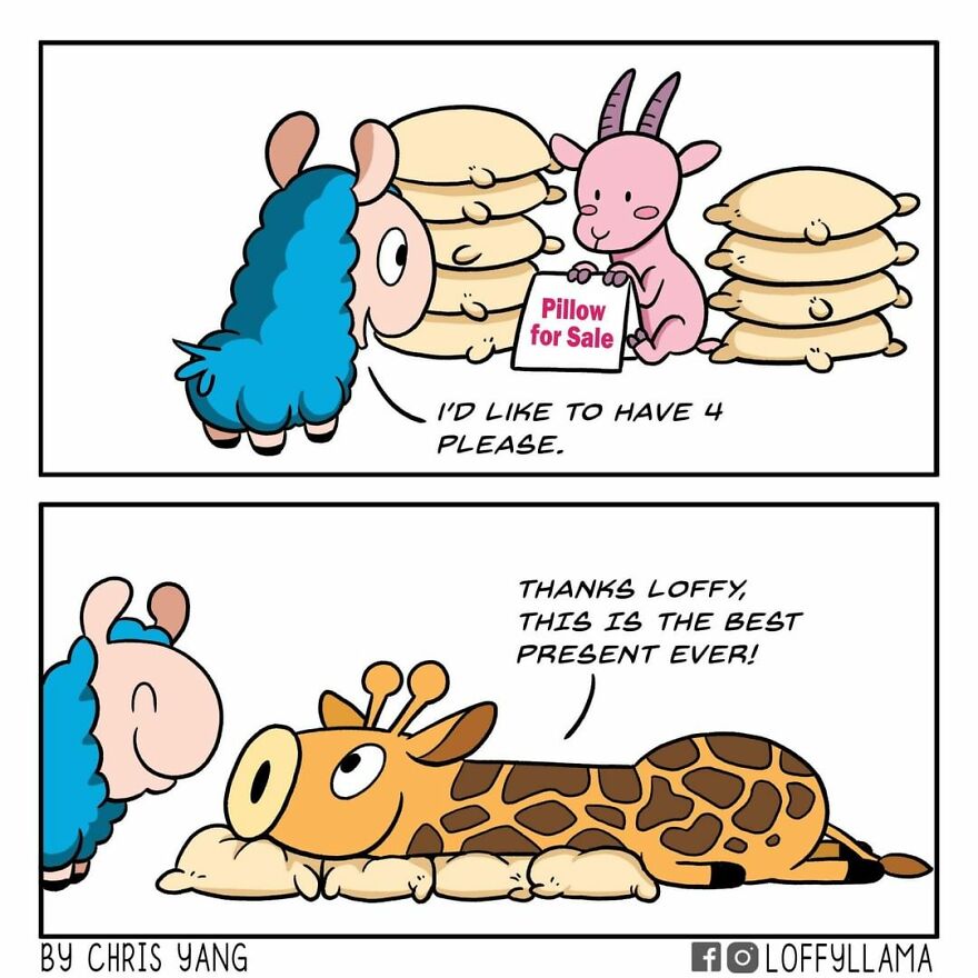 I Create These Adorable Animal Comics To Brighten Your Day(20 New Pics)
