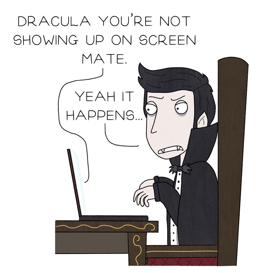 Unlike Medusa, Dracula Is Completely Unable To Check Out His Own Face