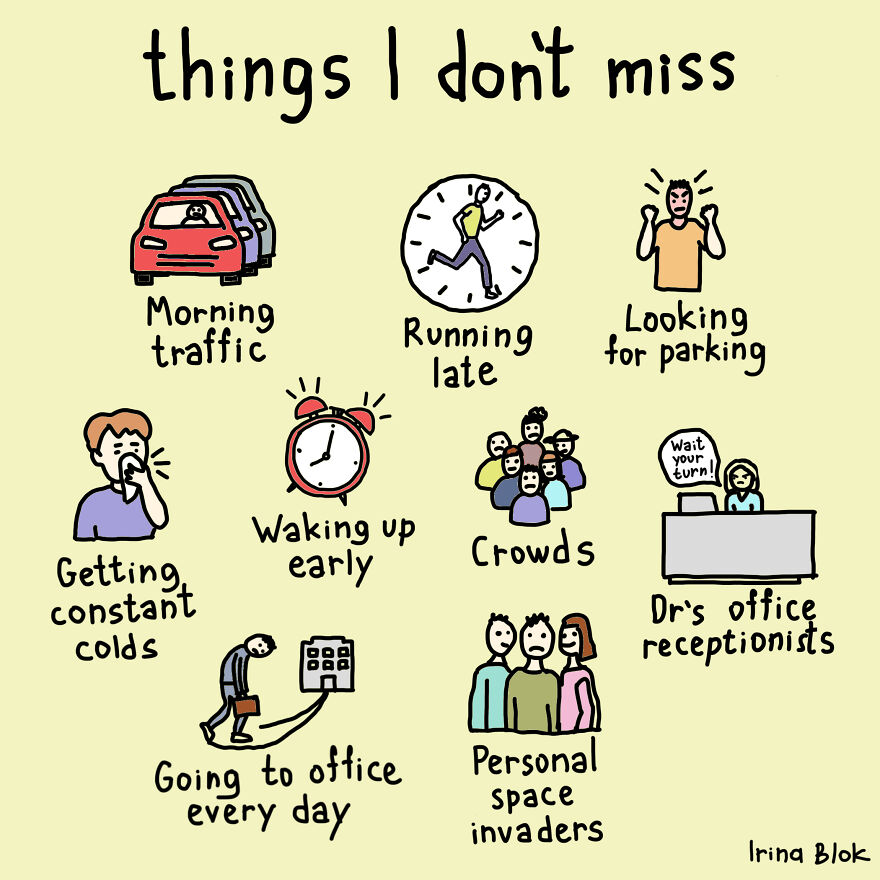 Things I Don't Miss