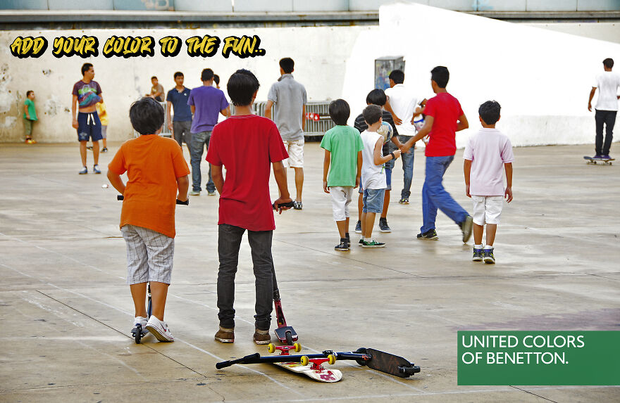 United Colors Of Benetton (Photo: Barcelona, Spain.. 2012)