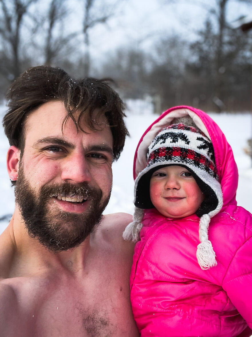 I Answer The Question 'Why?' After Doing A Photoshoot In The Snow Without A Shirt On