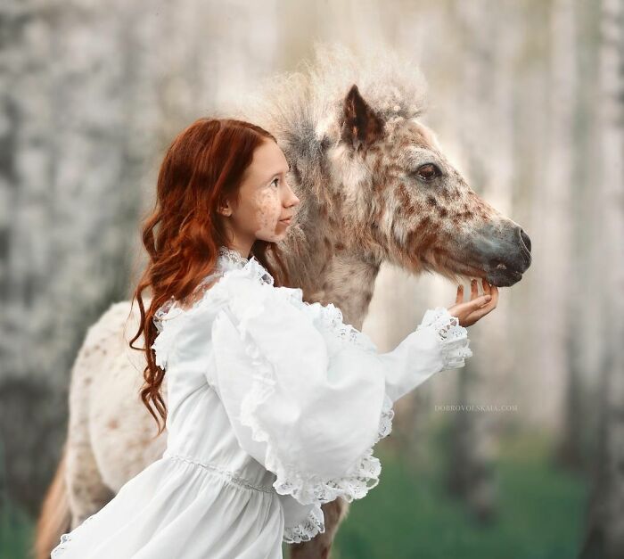 The Incredible Bond Between Animals And People In The Magical Photography Of Anastasiya Dobrovolskaya (40 Pics)
