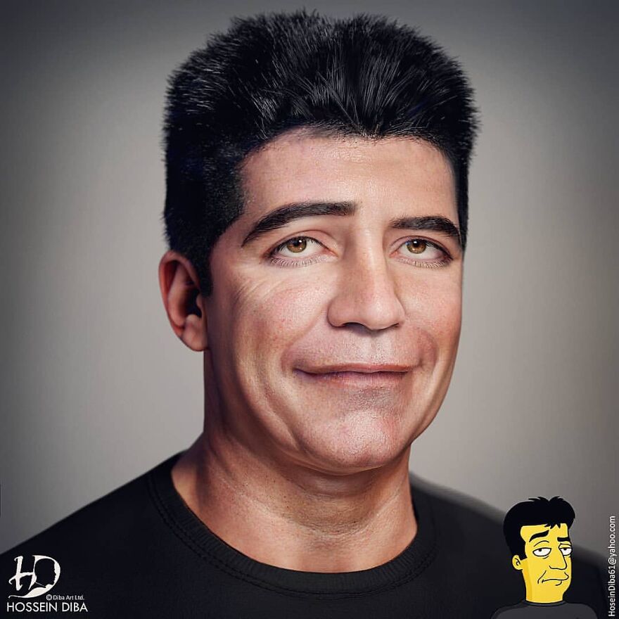Simon Cowell From The Simpsons
