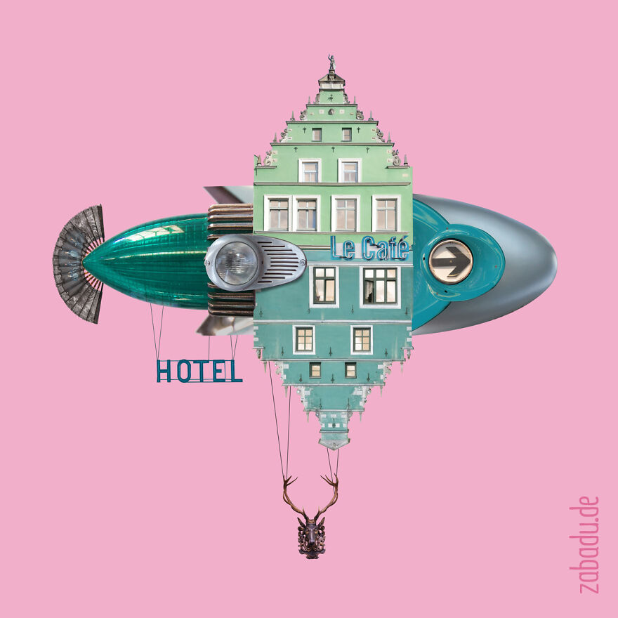 I Let Colorful Hotels Fly