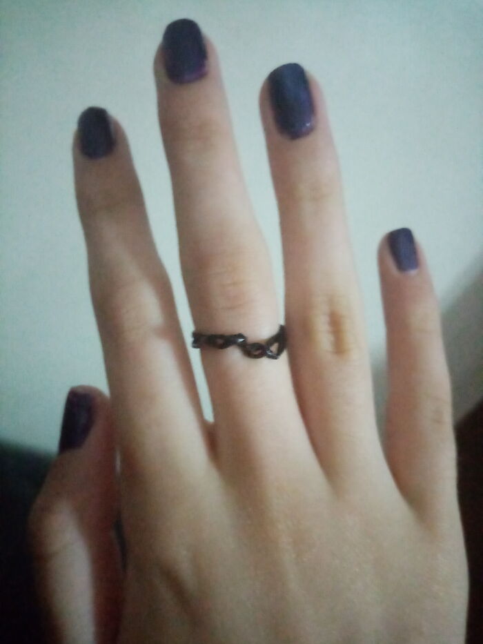 I Made An Asexual Ring Quickly And I Hope One Day I Can Somehow Get A Real One.
