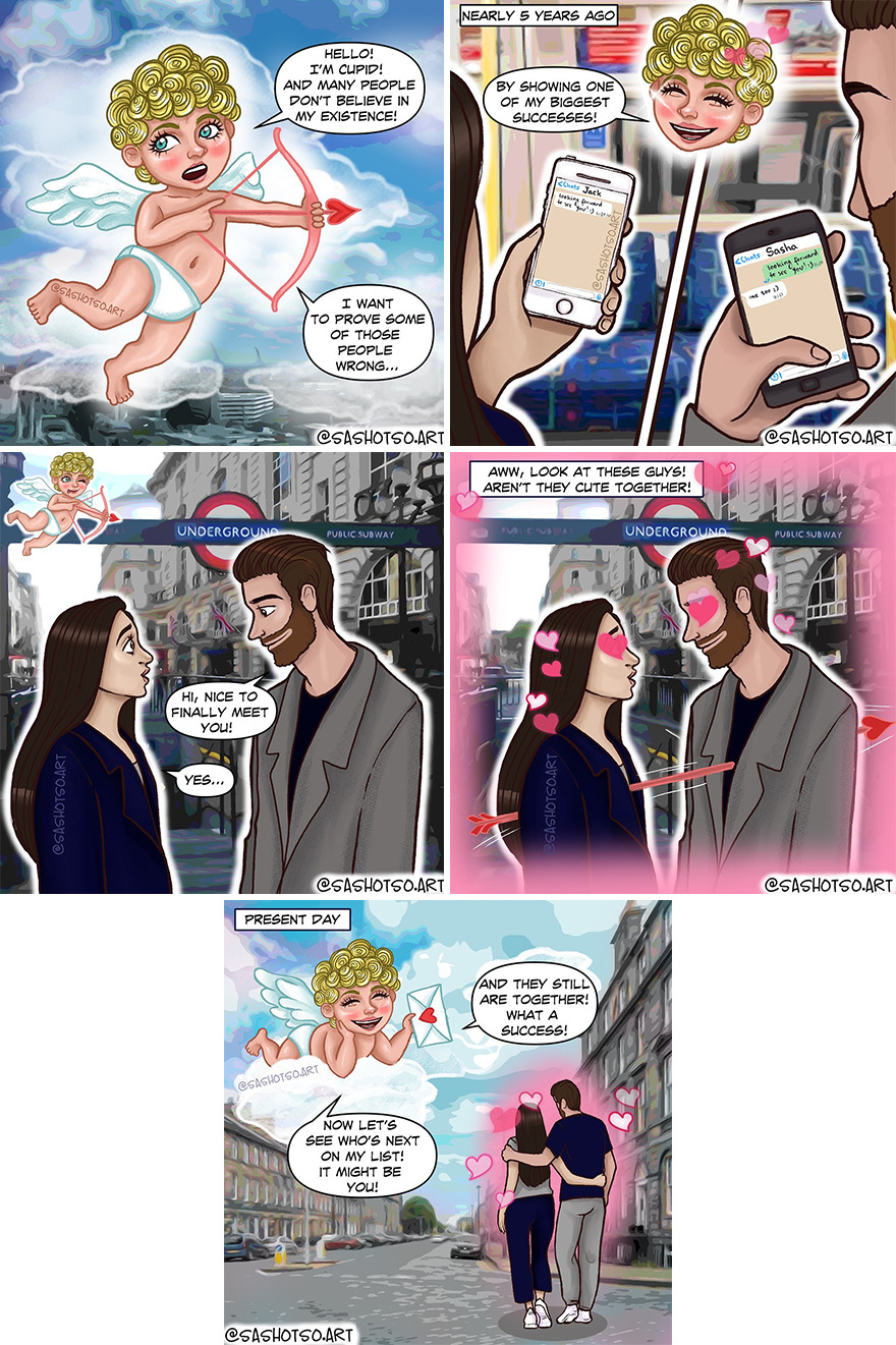 Funny-Comics-Everyday-Life-Relationships-Girl-Problems-Sasha-Tsoysashotso-Art