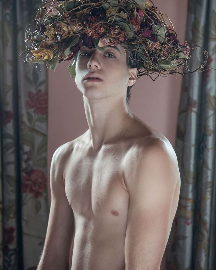 This Photographer Does A Photoshoot With Men Who Are Not Afraid To Expose Their Feminine Side