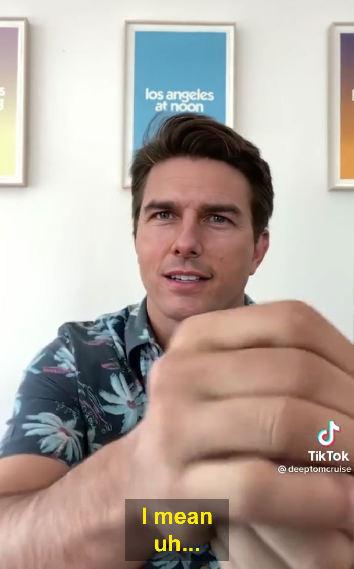 TikTok account shows fake Tom Cruise videos and its impossible not to say its real 603f573a8091f  700 - Deep Fake do Tom Cruise é a prova que no futuro você terá que provar que é você