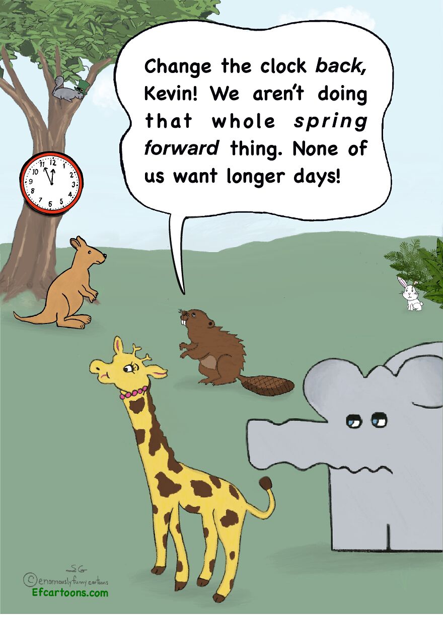 Enormously Funny Cartoons Celebrates Spring