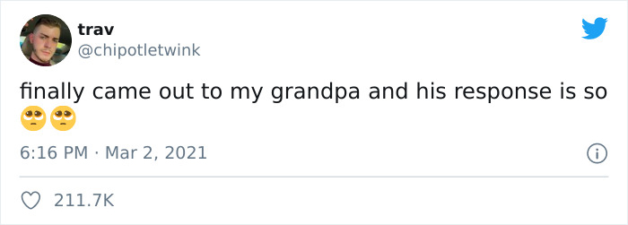 Gay Guy Comes Out To His Grandpa, Grandpa’s Wholesome Response Goes Viral