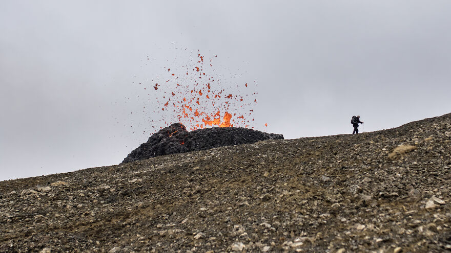 I Hiked To Discover The Youngest Volcano In Iceland