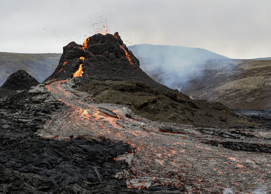 I Hiked To Discover The Youngest Volcano In Iceland