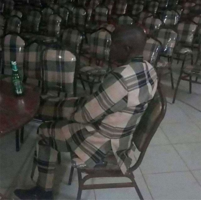 When You Have To Go To A Public Event, But You Still Don't Wanna Be Seen