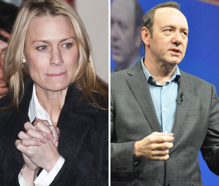 Robin Wright Had To Negotiate Her Pay In House Of Cards When Kevin Spacey Was One Of The Highest-Paid Actors On TV