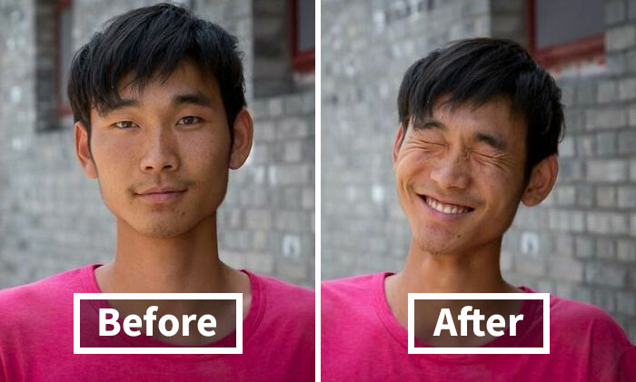 “So I Asked Them To Smile”: 10 Portraits Of Strangers That Show The Power Of Smiling (New Pics)