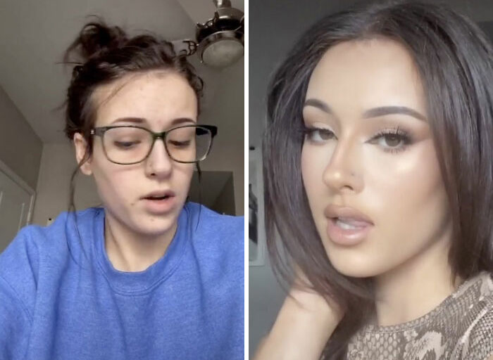 30 People Who Revealed How They Normally Look Vs. How They Make Themselves Look When 'Catfishing'
