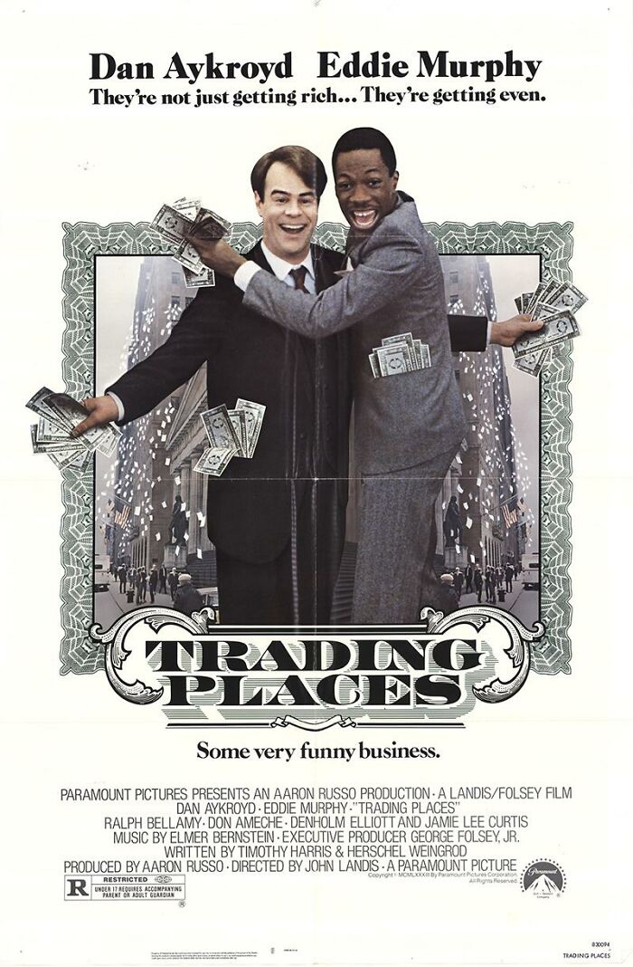 Til During The Filming Of "Trading Places", Aykroyd's And Murphy's Presence On The Floor Distracted The Active Traders And Over $6 Billion Of Trading Had To Be Halted