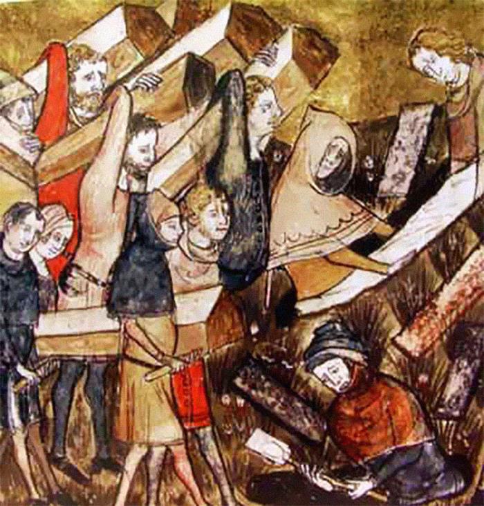 Til: The Black Death Was Responsible For The Beginning Of The End Of European Feudalism/Manoralism. As There Were Fewer Workers, Their Lords Were Forced To Pay Higher Wages. With Higher Wages, There Were Fewer Restrictions On Travel. Eventually, This Would Lead To A Trade Class/Middle Class.