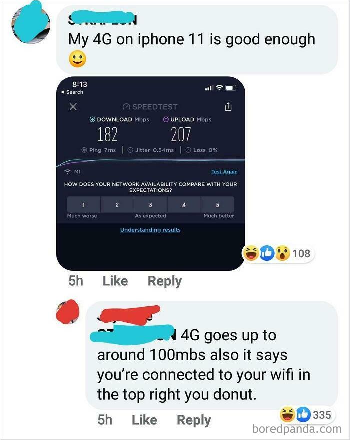 Don't Need 5g When U Have The Fastest 4g In The Universe