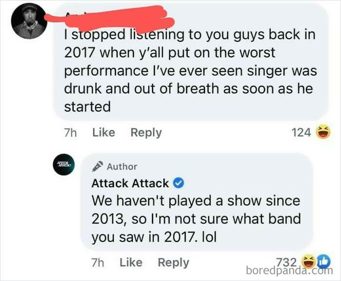 Guy Doesn't Even Know What Band He Saw