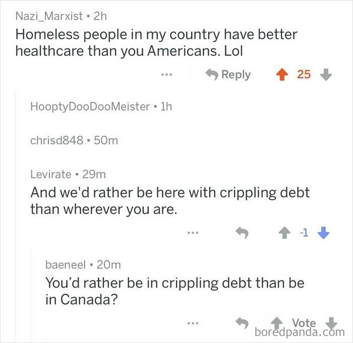 When You’d Rather Go Bankrupt Than Go To Another Country For Better Healthcare. Because America