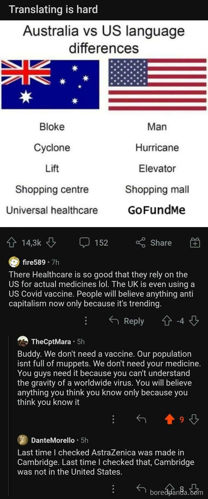 "There Healthcare Is So Good That They Rely On The Us For Actual Medicines Lol"