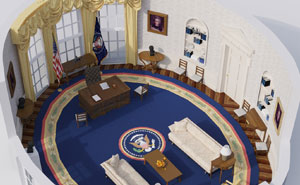 Digital Artists Recreated The Changes The Oval Office Went Through Over The Last 100