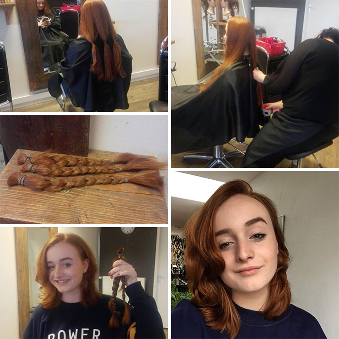 Donated 30 Cm Of Hair Today