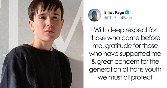 Elliot Page Makes Headlines For His First Interview Since He Came Out As Transgender