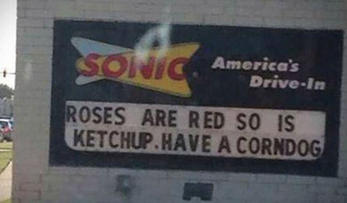45 Of The Most Hilarious Fast Food Signs Ever Captured