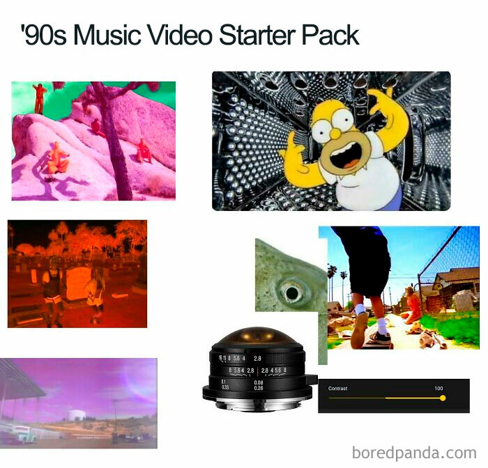 '90s Music Video Starter Pack