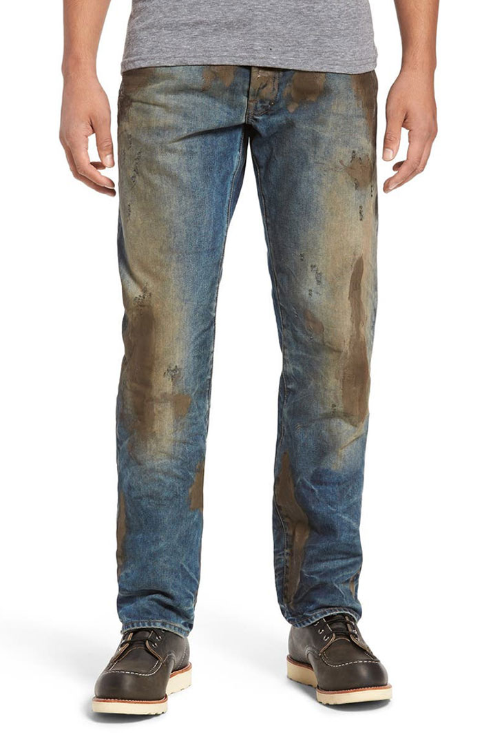 Nordstrom Sells Jeans With Fake Mud On Them For $425