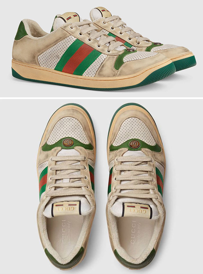 These Gucci Shoes Are Intentionally Made To Look Dirty