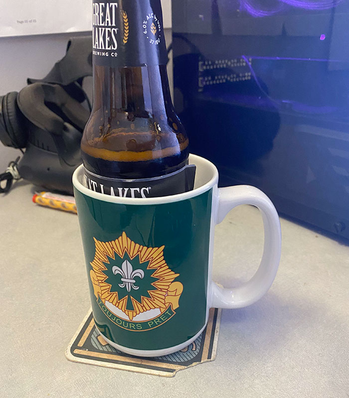 Put Your Beer In A Coffee Mug So Nobody At Work Knows You’re Drinking