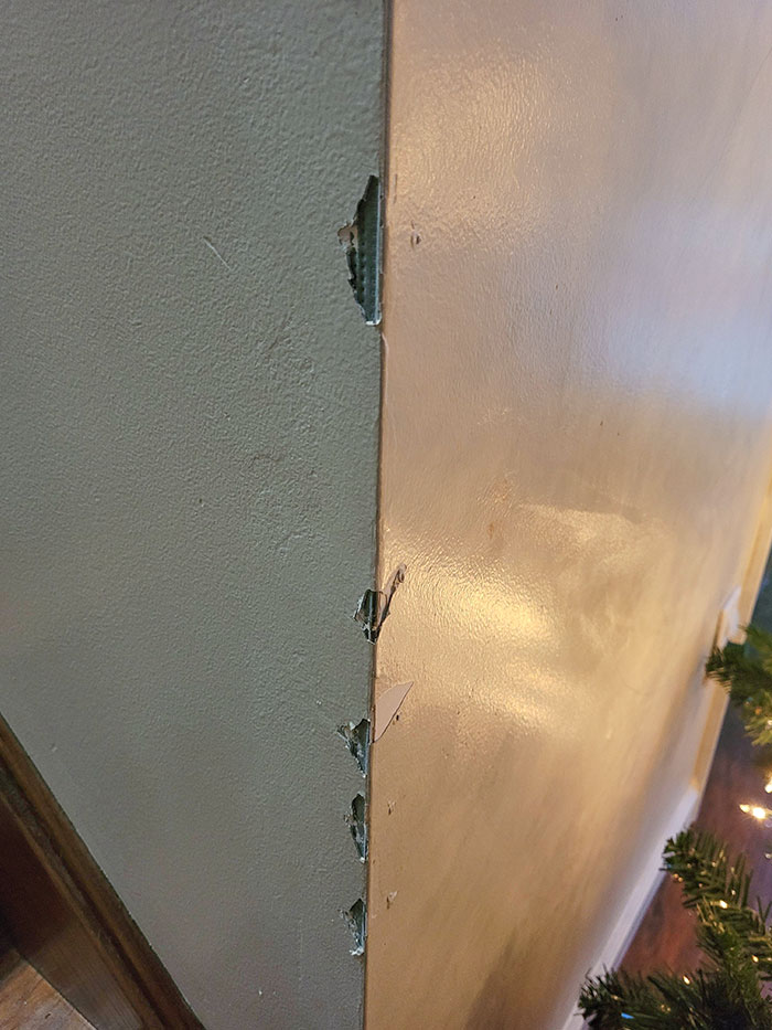 Where In The Dad Manual Did It Mention How To Stop A 3-Year-Old From Taking Bites Out Of A Drywall