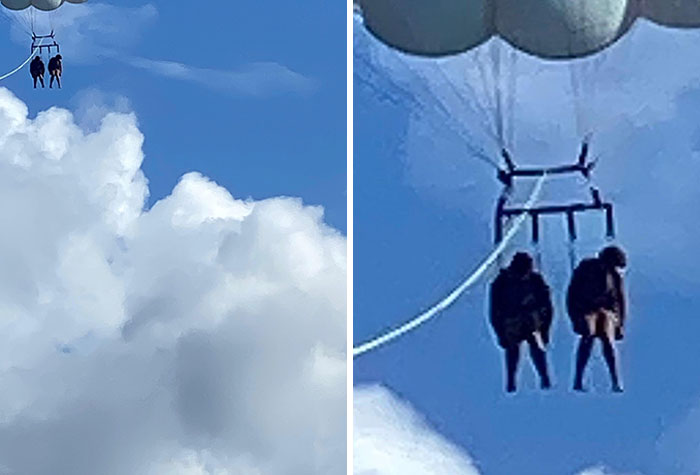 Took Kids Parasailing And They Played Dead