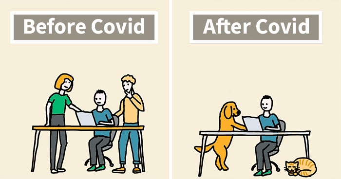 My 22 New Cartoons That Show How COVID-19 Affected Our Lives